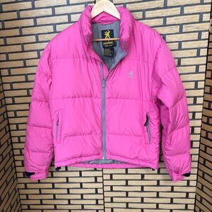 Browning Goose Down Pink Jacket Size XS